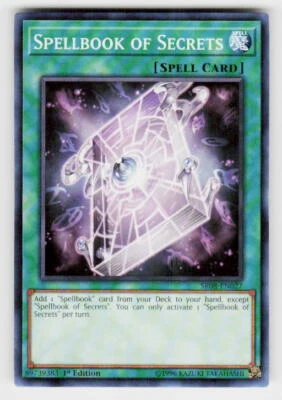 Structure Deck: Order of the Spellcasters #SR08-EN027 Spellbook of Secrets - Image 1 of 2