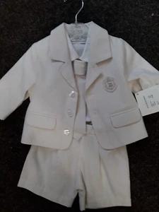 SALE NEW LITTLE DARLINGS 4 PIECE SHORT SET STYLE 1741 SIZES 6 MONTHS 12 MONTHS - Picture 1 of 1