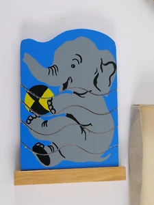 Fernand Nathan Complete Wooden Elephant Construction Game In Box - Picture 1 of 13