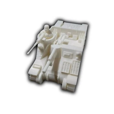 American M7 Priest Tank Ww2 1:18 scale white color 3D printed model kits DIY - Image 1 of 4
