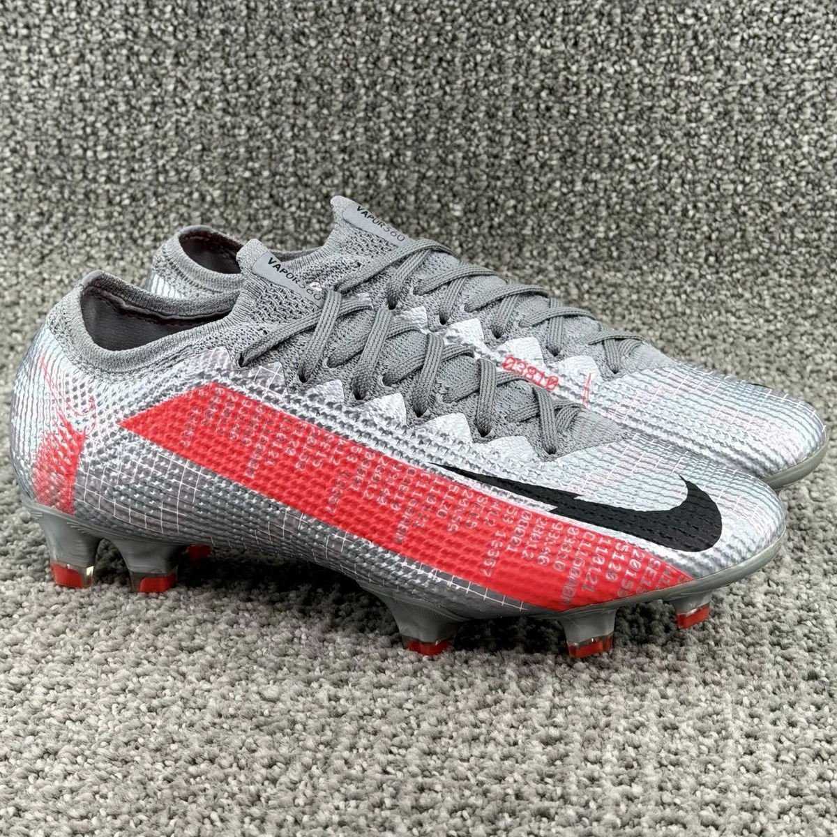 Nike Mercurial Vapor 13 Elite FG Metallic Grey Crimson for Sale