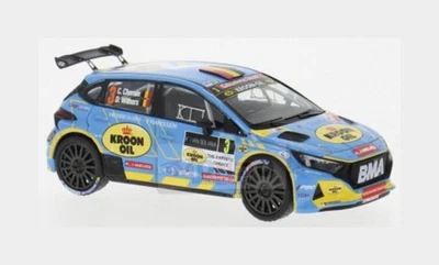 1:43 IXO Hyundai I20 #Rally2 #3 Rally Spa 2024 Cherain Withers RAM964.22 - Immagine 1 di 2