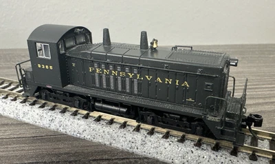 Broadway Limited Imports N Scale #3940 EMD SW7 Pennsylvania RR #9365 w/Paragon 4 - Image 1 of 4
