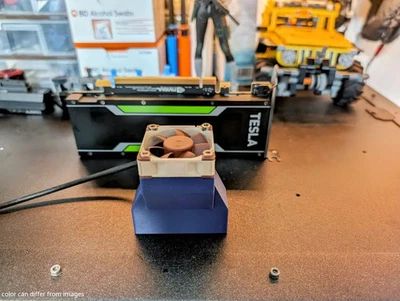 Nvidia Tesla M4/P4/T4 Shroud for 40mm Fan - Immagine 1 di 3