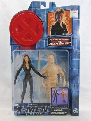 Marvel X-MEN The Movie: Famke Janssen as JEAN GREY Action Figure ToyBiz 2000 NEW - Image 1 of 4