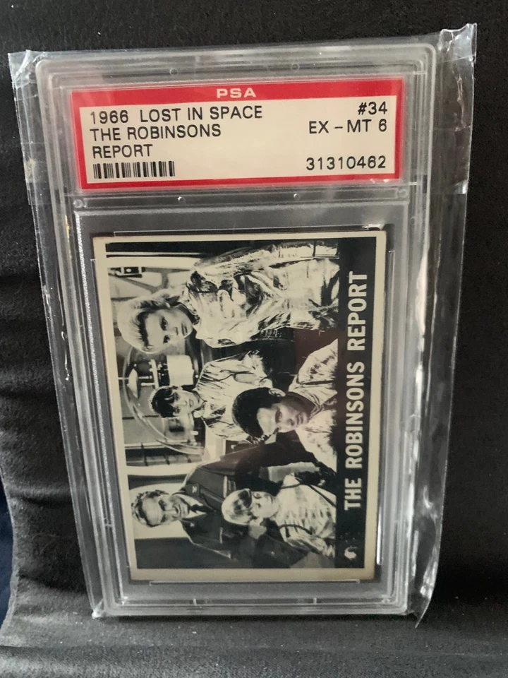Vintage 1966 Lost In Space #34 The Robinsons Report PSA 6 Ex-Mint - Image 1 of 4