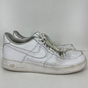 Nike Air Force 1 Low Top Sneakers Shoes White Men's Size 12.5 CW2288-111 - Picture 1 of 10