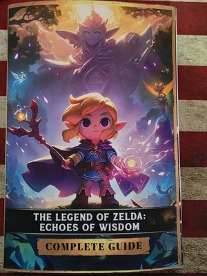 Legend Of Zelda: Echoes Of Wisdom Complete Guide Book NEW!  - Image 1 of 2