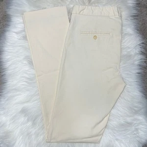 THEORY Butter Yellow Pants Womens Size 8 Business Office Work Trousers Corporate - Picture 1 of 9