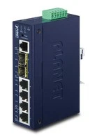 Planet Indus. L2+ - 4 x 10/100/1000T PoE Switch 2-port 100/1000X SFP - Image 1 of 1
