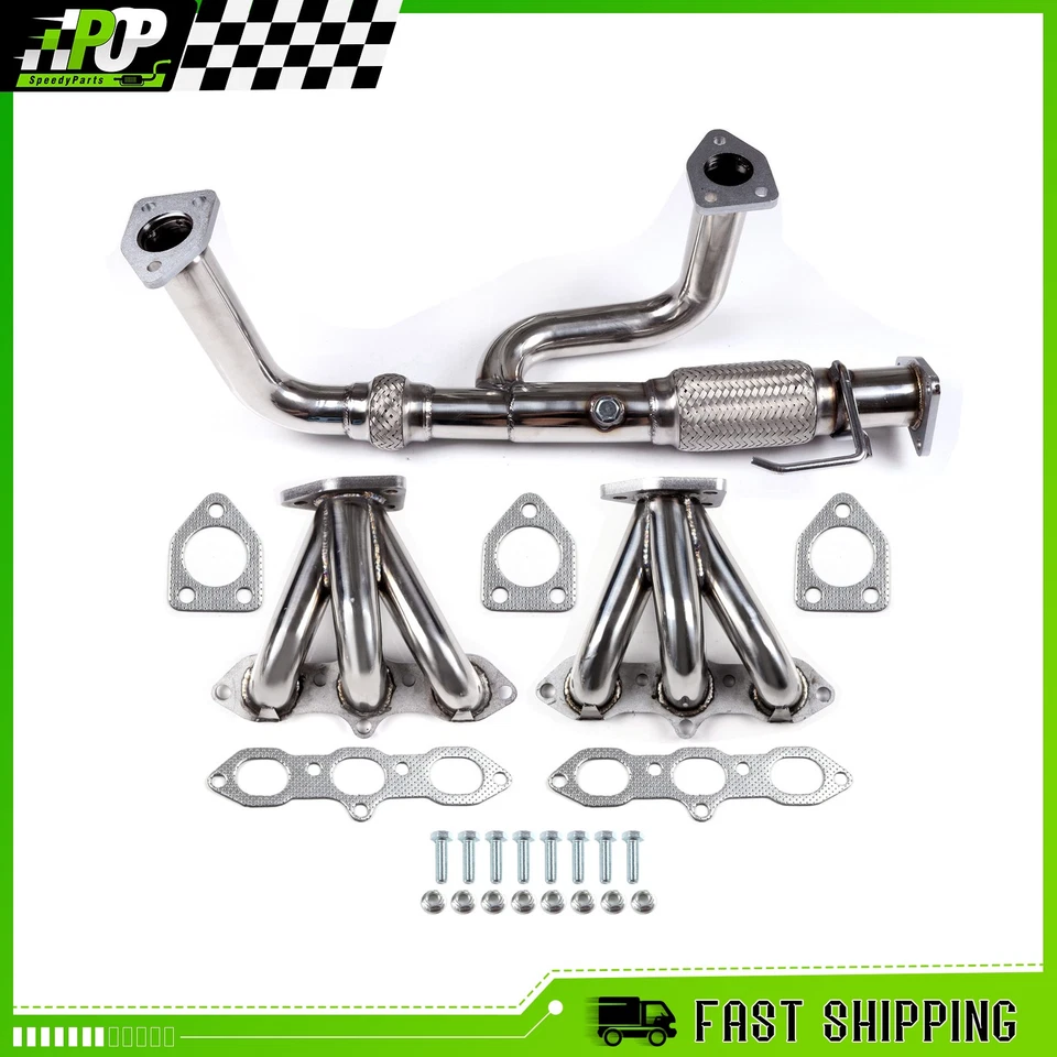 COLECTOR DE ESCAPE CABEZAL DE CARRERAS INOXIDABLE PARA 2000-2001 CL/TL ACUERDO SOHC Foto 1 de 4