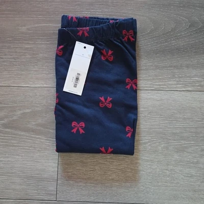 Legging Janie and Jack Niñas Rojo Lazo Talla 10 Azul Marino  Foto 1 de 3