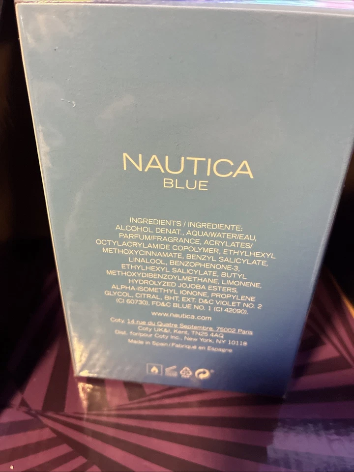 Eau de Toilette NAUTICAL BLUE 3,4 FL OZ, 100 ml nuevo sin envolver Foto 1 de 4