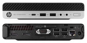 HP Elitedesk 800 G3 Tiny i7-6700T 8GB 256GB SSD WiFi WIN11 - Bild 1 von 5