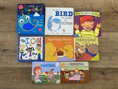 Lot of 8 Educational Board Books about morals and manners-Spot Says Please... - Image 1 of 4