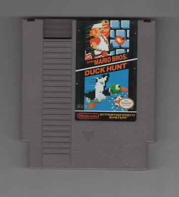 Super Mario Bros and Duck Hunt Game Cartridge for Nintendo NES-MH-USA - Image 1 of 2