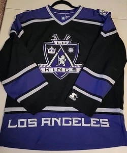 Maillot de hockey authentique Los Angeles Kings LNH L vintage STARTER READ DESC - Photo 1/11