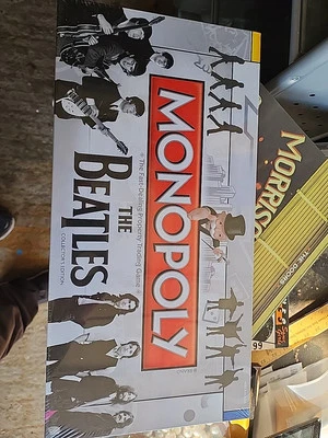 Monopoly The Beatles Collector's Edition 2010 Open Box Cards/Pieces Sealed - Image 1 of 3