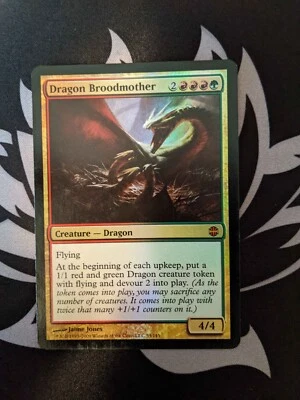Dragon Broodmother FOIL ~ Alara Reborn [Slightly Played][Magic MTG] - Image 1 of 4