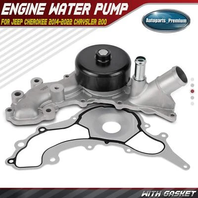 Engine Water Pump for Jeep Cherokee 2014-2022 Chrysler 200 2015-2017 3.6L 3.2L - Image 1 of 4