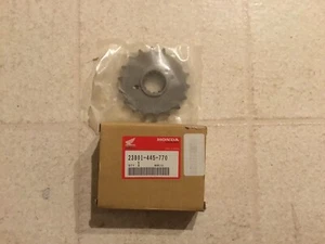 Nos Honda 18T Front Sprocket 23801-445-770 - Picture 1 of 5