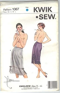 Kwik Sew 1067 Misses Half Slip in 3 Längen Größe XS-L UNGESCHNITTEN FF - Bild 1 von 1