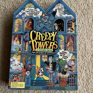 Creepy Towers A Story Box Full Of Games Vintage 1995 - Picture 1 of 6
