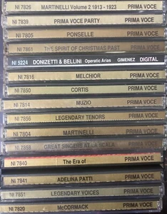 Bulk lot of Classical CDs (NIMBUS: Prima Voce - Vocal and Opera) As Pictured F08 - Picture 1 of 2