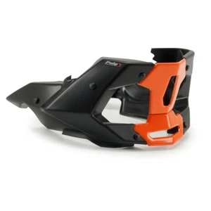 Sabot moteur pour KTM 790 DUKE 18-21 noir motor spoiler Puig - Photo 1/3