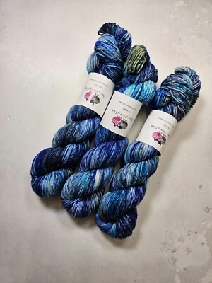 Sw Merino/Nylon Garn, DK Gewicht, 100 G, Northern Himmel - Bild 1 von 4