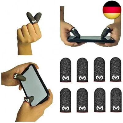 8er Pack Pubg Finger, Witbicg Finger Sleeve Gaming Handschuhe,Handy Gaming