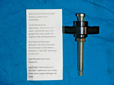 TENSOR DE CADENA DE LEVA DE DISTRIBUCIÓN AJUSTADOR MANUAL KAWASAKI ZG1000 CONCOURS 1000 GTR1000 Foto 1 de 4