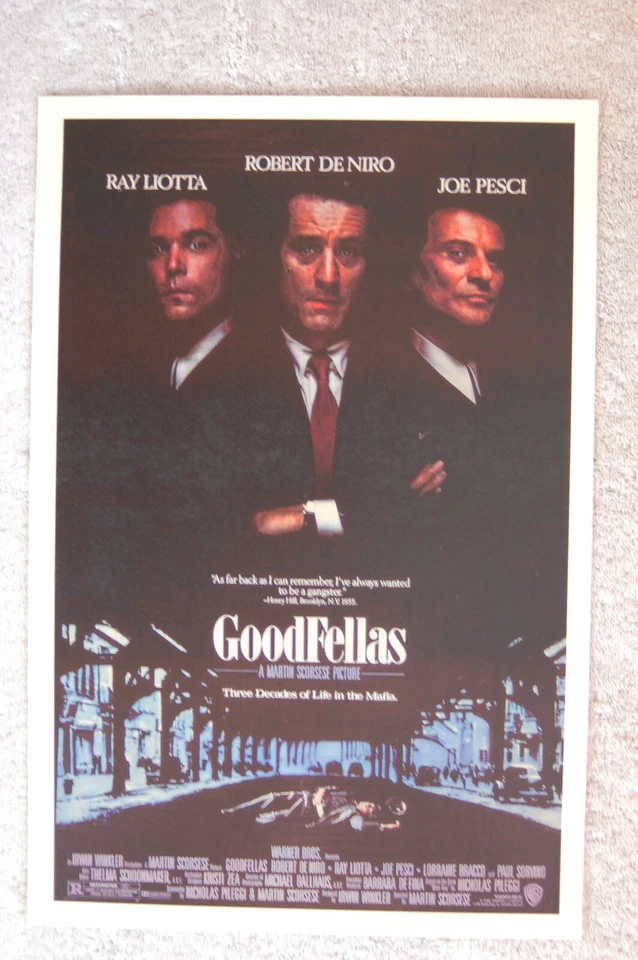 Goodfellas Lobby Card Movie Poster Robert De Niro - Image 1 of 1