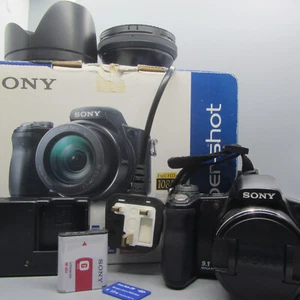 Sony Digital Camera Cyber-shot DSC-H50 9.1MP Silver Tested - Picture 1 of 11