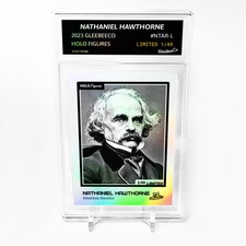 NATHANIEL HAWTHORNE Card 2023 GleeBeeCo American Novelist #NTAR-L /49 AWESOME
