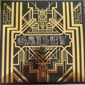 Great Gatsby Soundtrack 2xLP Vinyl Fluorescent Green Limited Edition 3000 New - Picture 1 of 6