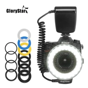 HD-130 Macro LED Ring Flash Light for Canon Nikon Canon Pentax Olympus Panasonic - Picture 1 of 12