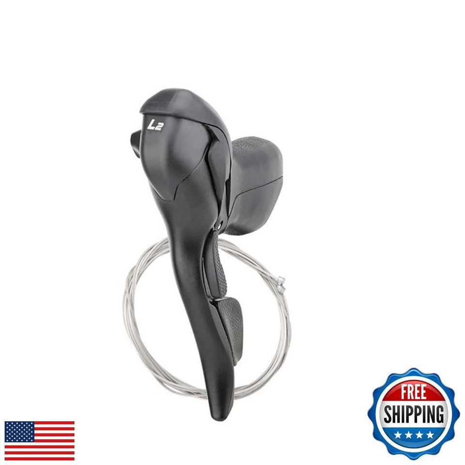 Liteprobike Road Bike Shifter 2/3X7/8/9/10/11Speed Shift and Brake Lever 2 in - Image 1 of 4