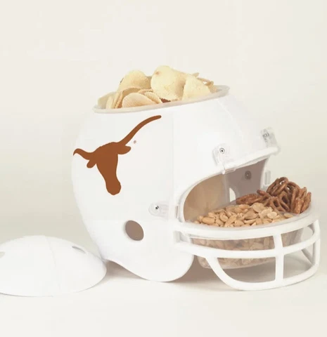 University Of Texas Longhorns Chip Dip Party Snack Helmet Made in USA Wincraft Cover