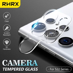 Tempered Glass Camera Lens Protector for Samsung S25 S24 S23 Plus S22 Ultra - Photo 1 sur 11