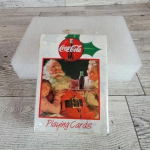 Coca Cola- Santa With Kids Playing Cards #334 Sealed- 1999 - Picture 1 of 6