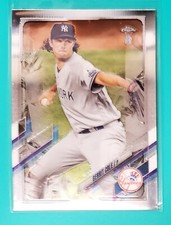 2021 Topps Chrome Ben Baller #80 Gerrit Cole - New York Yankees
