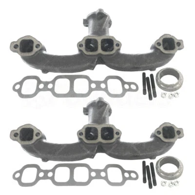 Kit de colector de escape izquierdo y derecho para Chevy Corvette Blazer C10 K10 GMC Jimmy Foto 1 de 2