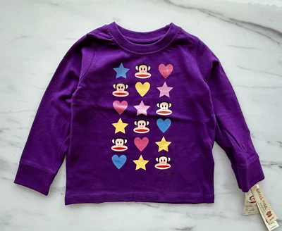 Nuevas Camisetas Paul Frank Infantil Bebé Manga Larga Foto 1 de 4