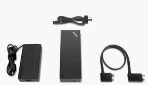 ThinkPad P52 Thunderbolt 3 Dock 40AN + 230 W NT + Power Customized Kabel - Bild 1 von 3