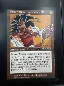MTG Mirror Universe Harvest Season 2nd Place Arena Promo 6X9 Oversized HP A1W2 - Picture 1 of 3