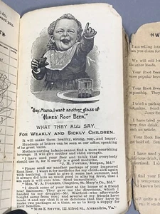 Rare 1891 Charles Hires Root Beer Memoranda Advertisement Billfold Booklet - Picture 1 of 14