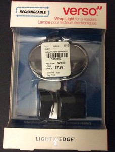 NIB Lightwedge Verso Rechargeable Wrap Light 7840