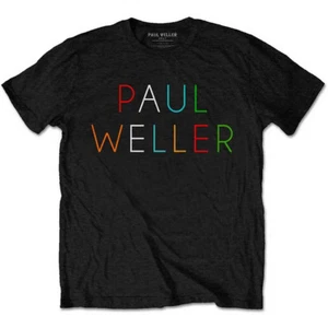 Paul Weller Multicolour Logo T-Shirt OFFICIAL - Picture 1 of 1