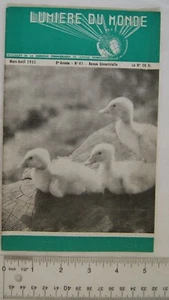 1955 Lumière du monde No. 41, Messager de la Jeunesse Évangelique Française - Picture 1 of 1